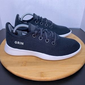 Allbirds Tree Runner Sneakers Womens 7 Logo Branding Knit Lace Up Wool Shoes